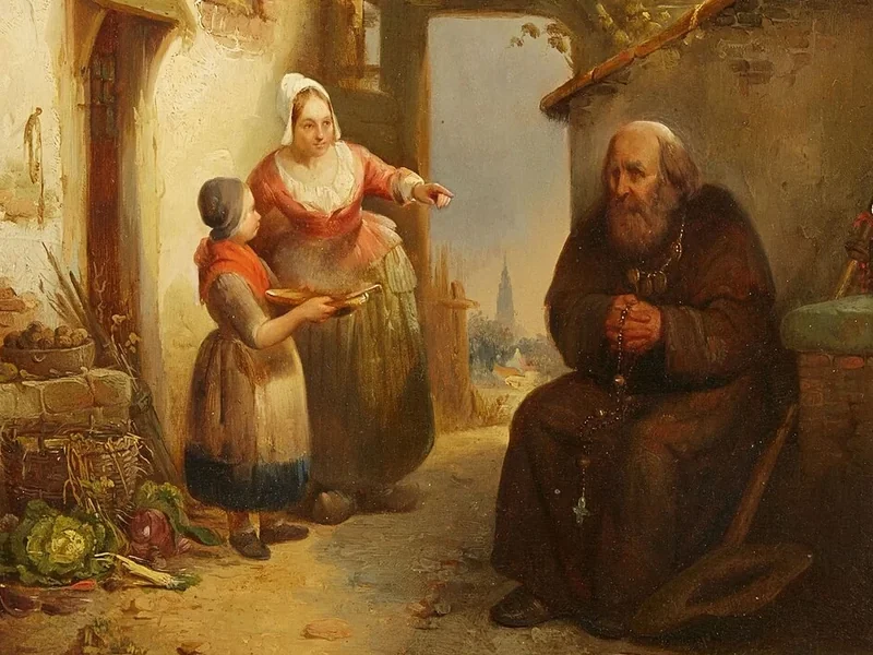 1819-Petrus Marius Molijn - Il frate mendicante 1840